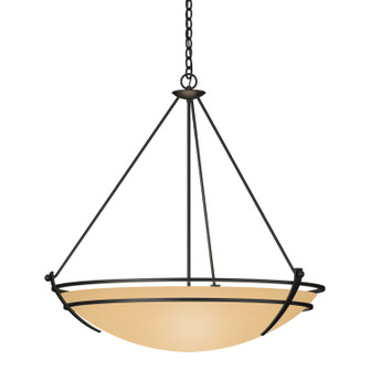 Tryne Three Light Chandelier in Black (39|194431-SKT-10-SS0170)