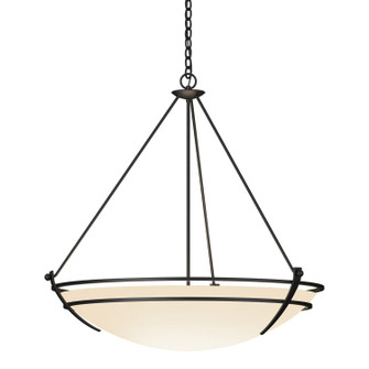 Tryne Three Light Chandelier in Black (39|194431-SKT-10-GG0170)