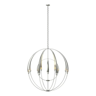 Cirque Double Cirque Large Scale Chandelier in Sterling (39|194248-SKT-85)