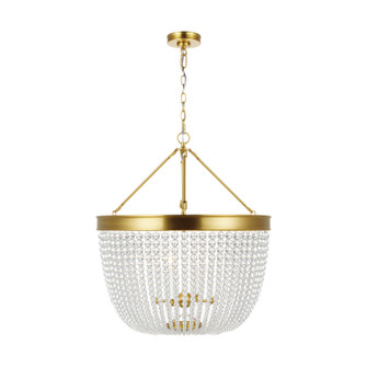 Summerhill Four Light Pendant in Burnished Brass (454|CP1344BBS)