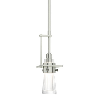 Erlenmeyer One Light Mini Pendant in Sterling (39|187100-SKT-MULT-85-ZM0343)