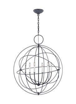 Bayberry Six Light Pendant in Weathered Galvanized (454|CP1246WGV) Bayberry Six Light Pendant in Weathered Galvanized (454|CP1246WGV)