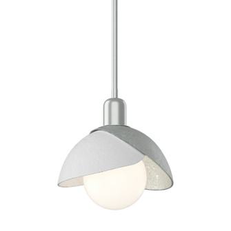 Brooklyn Brooklyn Double Shade Mini Pendant in Vintage Platinum (39|181183-SKT-MULT-82-02)