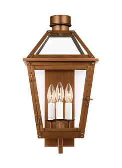Hyannis Three Light Wall Lantern in Natural Copper (454|CO1383NCP)