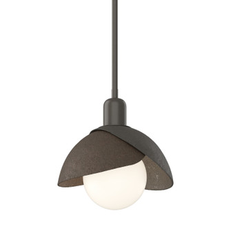 Brooklyn Brooklyn Double Shade Mini Pendant in Dark Smoke (39|181183-SKT-MULT-07-05)