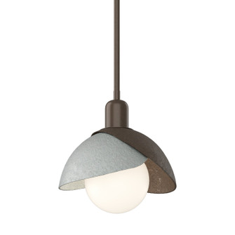 Brooklyn Brooklyn Double Shade Mini Pendant in Bronze (39|181183-SKT-MULT-05-82)