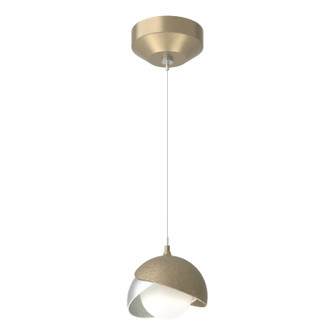 Brooklyn One Light Mini Pendant in Soft Gold (39|161183-SKT-STND-84-82-GG0711)