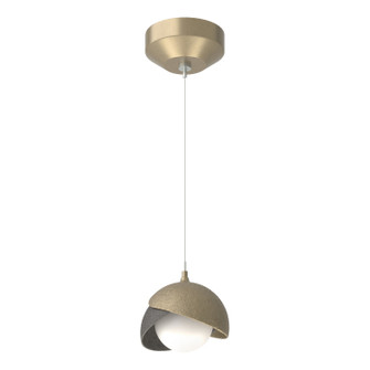 Brooklyn Brooklyn Double Shade Low Voltage Mini Pendant in Soft Gold (39|161183-SKT-STND-84-20-GG0711)