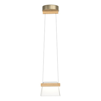 Cowbell Cowbell LED Mini Pendant in Soft Gold (39|151060-LED-STND-84-WD-ZM0560)