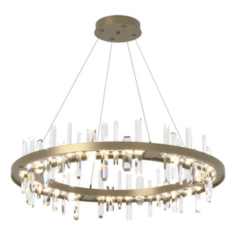 Solitude Solitude Circular LED Pendant in Soft Gold (39|139915-LED-STND-84-CR)