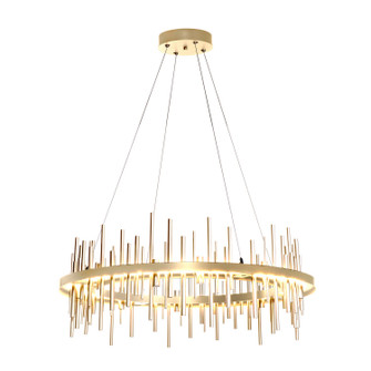 Cityscape Cityscape Circular LED Pendant in Sterling (39|139910-LED-STND-85-86)