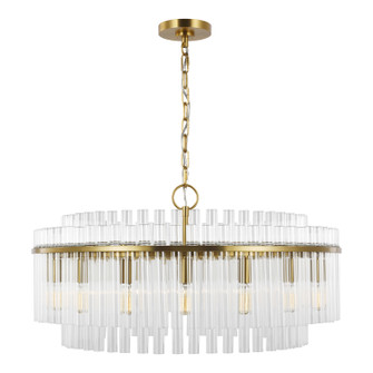 Beckett 16 Light Chandelier in Burnished Brass (454|CC12916BBS)