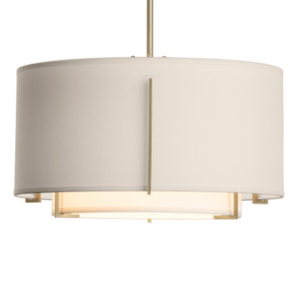 Exos Exos Small Double Shade Pendant in Soft Gold (39|139602-SKT-MULT-84-SF1099-SE1590)