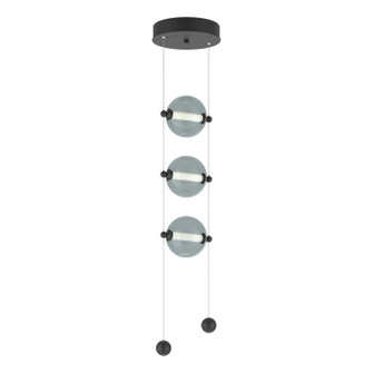 Abacus Abacus 3-Light LED Pendant in Black (39|139059-LED-STND-10-YL0668)