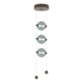 Abacus Abacus 3-Light LED Pendant in Bronze (39|139059-LED-STND-05-YL0668)
