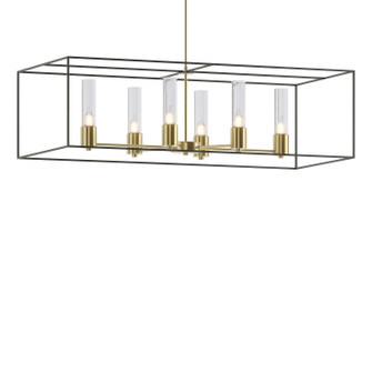 Portico Six Light Pendant in Modern Brass (39|138940-SKT-MULT-86-20-II0392)