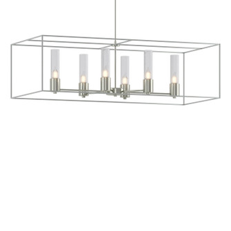 Portico Six Light Pendant in Sterling (39|138940-SKT-MULT-85-82-II0392)