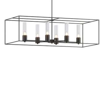 Portico Six Light Pendant in Black (39|138940-SKT-MULT-10-20-II0392)