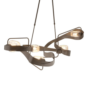 Graffiti Five Light Pendant in Bronze (39|137820-SKT-LONG-05-ZM0549)