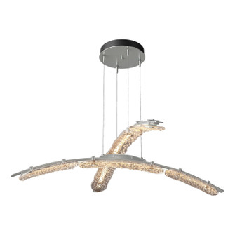 Glissade Glissade Double Large LED Pendant in Vintage Platinum (39|137587-LED-STND-82-ZM0749)