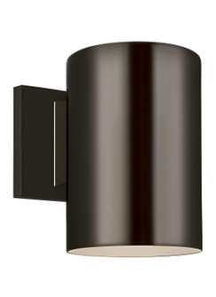 Outdoor Cylinders One Light Outdoor Wall Lantern in Bronze (454|8313801-10/T)
