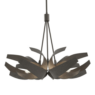 Corona Six Light Pendant in Dark Smoke (39|136501-SKT-MULT-07-YE0352)