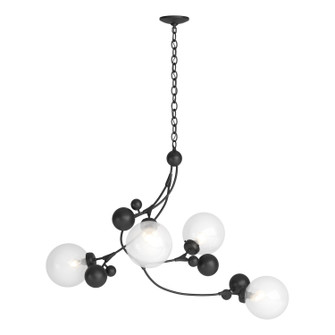 Sprig Four Light Pendant in Black (39|136420-SKT-10-WF0639)
