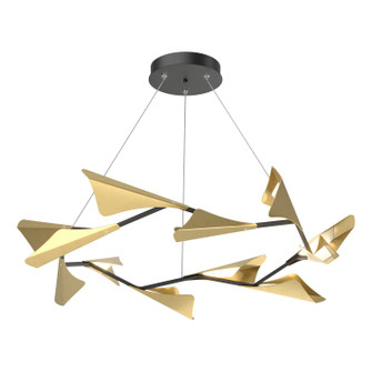 Plume LED Pendant in Black (39|135008-LED-STND-10-86)