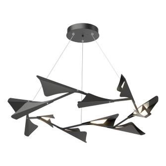Plume LED Pendant in Black (39|135008-LED-STND-10-10)