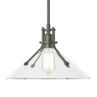 Henry Henry Medium Glass Shade Pendant in Dark Smoke (39|134553-SKT-MULT-07-ZM0686)