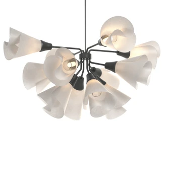 Mobius Mobius 12-Light Pendant in Black (39|134510-SKT-MULT-10-SH1987)