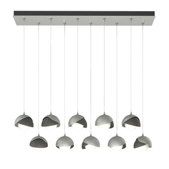 Brooklyn Brooklyn 10-Light Double Shade Pendant in Vintage Platinum (39|131205-SKT-STND-82-20-GG0711)