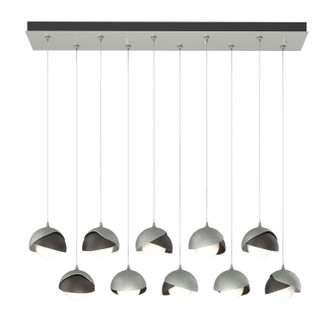Brooklyn Brooklyn 10-Light Double Shade Pendant in Vintage Platinum (39|131205-SKT-STND-82-14-GG0711)