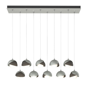 Brooklyn Brooklyn 10-Light Double Shade Pendant in Vintage Platinum (39|131205-SKT-STND-82-07-GG0711)
