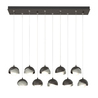 Brooklyn Brooklyn 10-Light Double Shade Pendant in Oil Rubbed Bronze (39|131205-SKT-STND-14-85-GG0711)