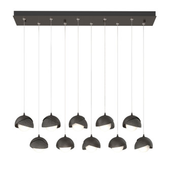 Brooklyn Brooklyn 10-Light Double Shade Pendant in Oil Rubbed Bronze (39|131205-SKT-STND-14-20-GG0711)