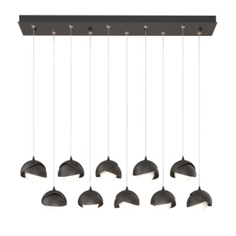 Brooklyn Brooklyn 10-Light Double Shade Pendant in Oil Rubbed Bronze (39|131205-SKT-STND-14-14-GG0711)