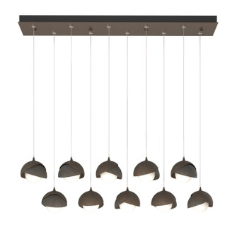 Brooklyn LED Pendant in Bronze (39|131205-SKT-STND-05-07-GG0711)