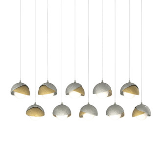 Brooklyn LED Pendant in Sterling (39|131205-SKT-LONG-85-86-GG0711)
