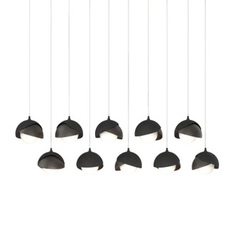 Brooklyn LED Pendant in Black (39|131205-SKT-LONG-10-14-GG0711)