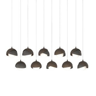 Brooklyn LED Pendant in Bronze (39|131205-SKT-LONG-05-20-GG0711)