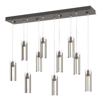 Exos Glass LED Pendant in Bronze (39|131204-SKT-STND-05-ZM0065)