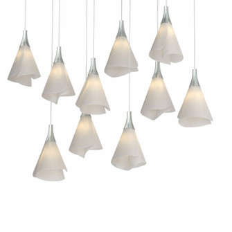 Mobius Mobius 10-Light Pendant in Vintage Platinum (39|131202-SKT-LONG-82-SH1987)
