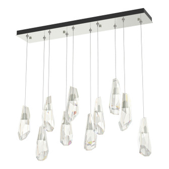 Luma Luma 10-Light Large Crystal Pendant in Sterling (39|131201-SKT-STND-85-CR)