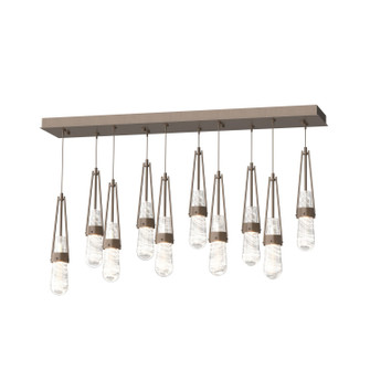 Link Link 10-Light Blown Glass Pendant in Bronze (39|131200-SKT-STND-05-YJ0434)