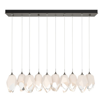 Chrysalis Chrysalis 10-Light Large Crystal Pendant in Dark Smoke (39|131144-SKT-STND-07-WP0755)