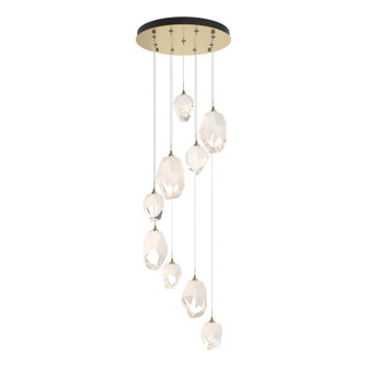 Chrysalis Chrysalis 9-Light Mixed Crystal Pendant in Modern Brass (39|131142-SKT-STND-86-WP0756)