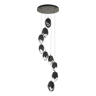Chrysalis Chrysalis 9-Light Large Crystal Pendant in Natural Iron (39|131141-SKT-STND-20-BP0755)