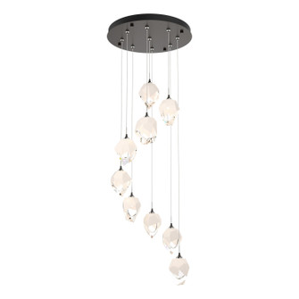 Chrysalis Chrysalis 9-Light Small Crystal Pendant in Oil Rubbed Bronze (39|131140-SKT-STND-14-WP0754)