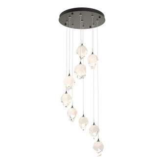 Chrysalis Chrysalis 9-Light Small Crystal Pendant in Dark Smoke (39|131140-SKT-STND-07-WP0754)